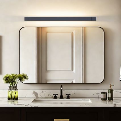 BRILAGI - LED osvetlitev kopalniškega ogledala AQUA LINE LED/20W/230V 80 cm IP44 črna CRI 90