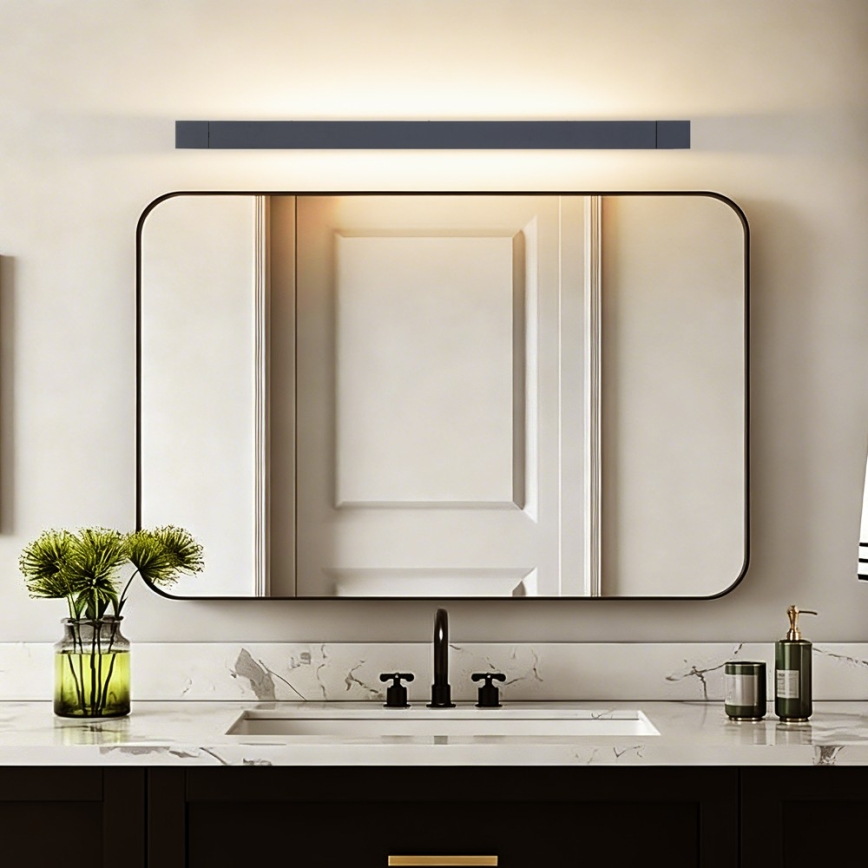 BRILAGI - LED osvetlitev kopalniškega ogledala AQUA LINE LED/20W/230V 80 cm IP44 črna CRI 90