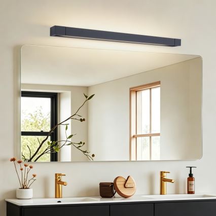 BRILAGI - LED osvetlitev kopalniškega ogledala AQUA LINE LED/20W/230V 80 cm IP44 črna CRI 90