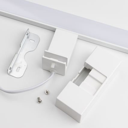 Brilagi - LED kopalniška osvetlitev za ogledalo 3 v 1 VESTRA LED/12W/230V 60 cm IP44 bela