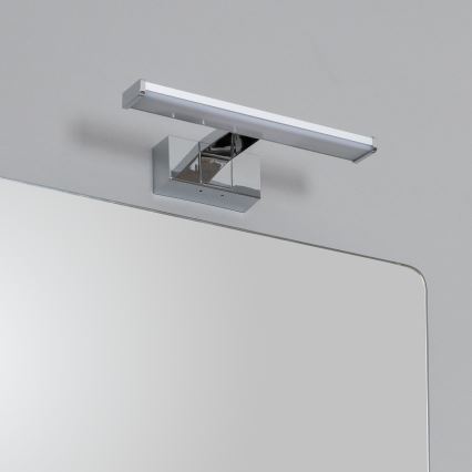 Brilagi - LED kopalniška osvetlitev za ogledalo 3v1 VESTRA LED/6W/230V 30 cm IP44 sijajni krom