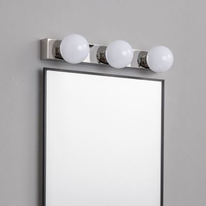 Brilagi - LED kopalniška osvetlitev za ogledalo HOLLYWOOD 3xLED/3W/230V 39 cm IP44 sijajni krom