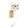 Brilagi - LED otroška prilagodljiva stenska svetilka BOBO WOOD 1xE27/25W/230V + LED/3W hrast/bela/rožnata/vile