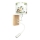 Brilagi - LED Otroška prilagodljiva stenska svetilka BOBO WOOD 1xE27/25W/230V + LED/3W hrast/bela/zelena/džungla