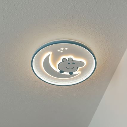 Brilagi - LED otroška stropna svetilka PIGGY LED/70W/230V 3000/4500/6000K premer 45 cm