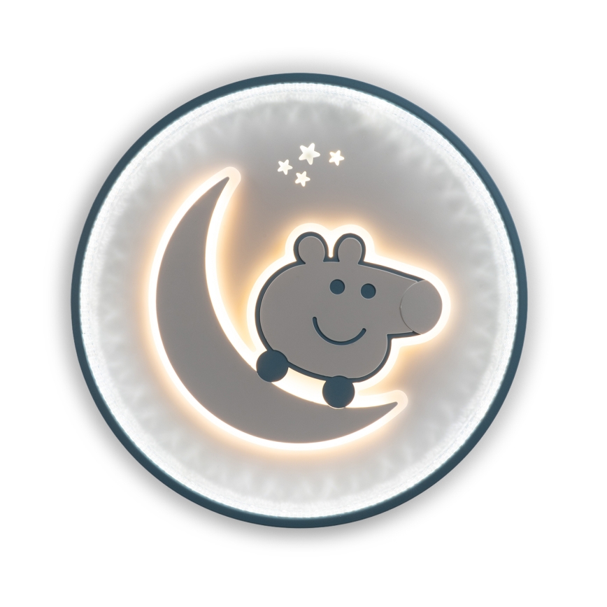 Brilagi - LED otroška stropna svetilka PIGGY LED/70W/230V 3000/4500/6000K premer 45 cm