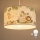Brilagi - LED otroški lestenec na kablu BOBO 1xE27/60W/230V premer 35 cm bela/džungla