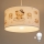 Brilagi - LED otroški lestenec na kablu BOBO 1xE27/60W/230V Ø 35 cm bel/medvedki