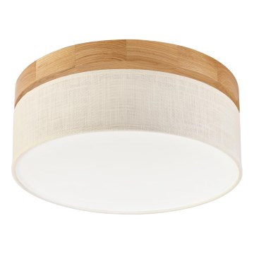 Brilagi - LED потолочный светильник BELLADONNA LED/20W/230V диам. 30 см кремовый/дуб