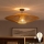 Brilagi - LED površinsko montiran lestenec CERIA BOHO 1xE27/60W/230V premer 70 cm črna/rjava