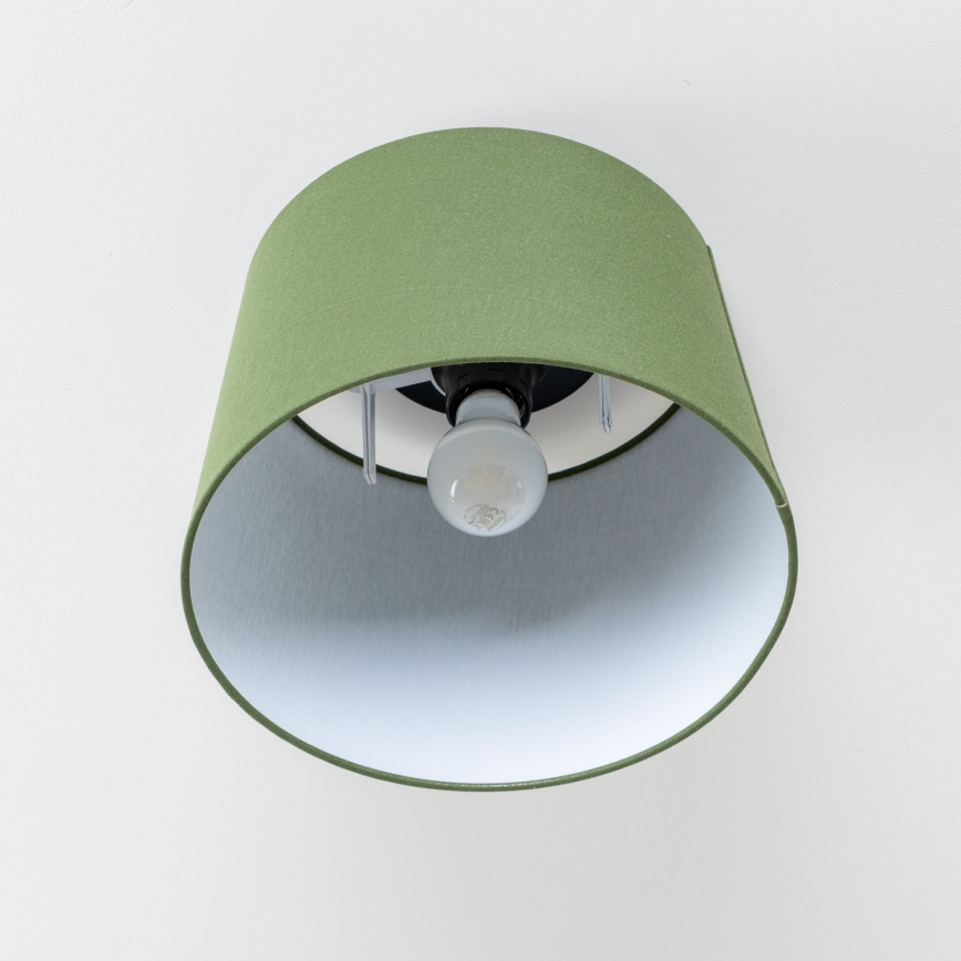 Brilagi - LED površinsko montirana stropna svetilka CERIA 1xE27/40W/230V premer 30 cm zelena