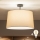 Brilagi - LED površinsko montirana stropna svetilka CERIA 1xE27/60W/230V, premer 45 cm, črna/bež
