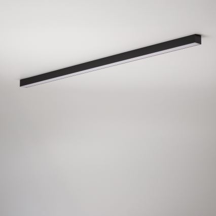 Brilagi - LED stropna nadgradna svetilka FULLDAY LED/30/40/50W/230V 2700/4000/6000K 150 cm UGR19 črna