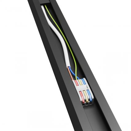 Brilagi - LED stropna nadgradna svetilka FULLDAY LED/30/40/50W/230V 2700/4000/6000K 150 cm UGR19 črna