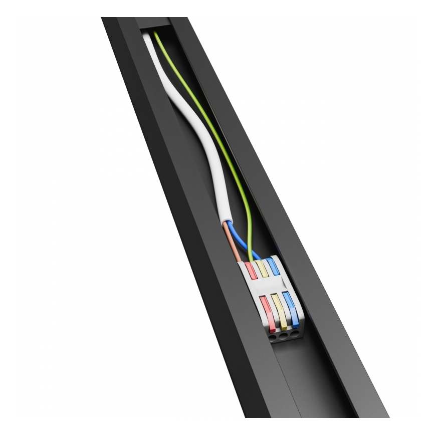 Brilagi - LED stropna nadgradna svetilka FULLDAY LED/30/40/50W/230V 2700/4000/6000K 150 cm UGR19 črna