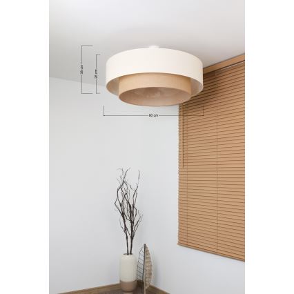 Brilagi - LED površinsko pritrjen lestenec BOHO STYLE 3xE27/15W/230V, premer 80 cm