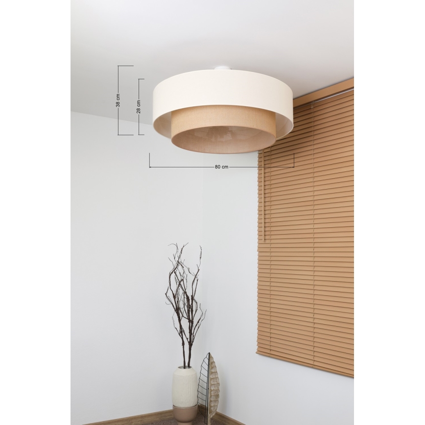 Brilagi - LED površinsko pritrjen lestenec BOHO STYLE 3xE27/15W/230V, premer 80 cm