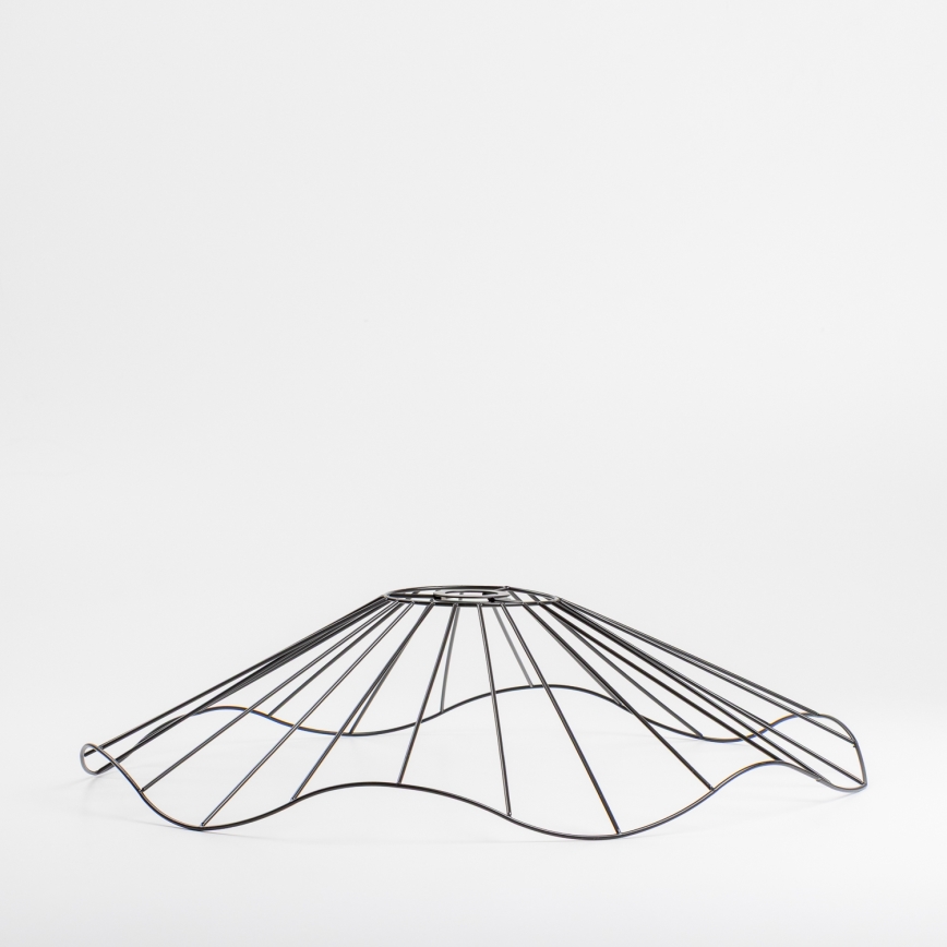 Brilagi - LED površinsko pritrjen lestenec CERIA WIRE 1xE27/40W/230V premer 60 cm črna/hrast