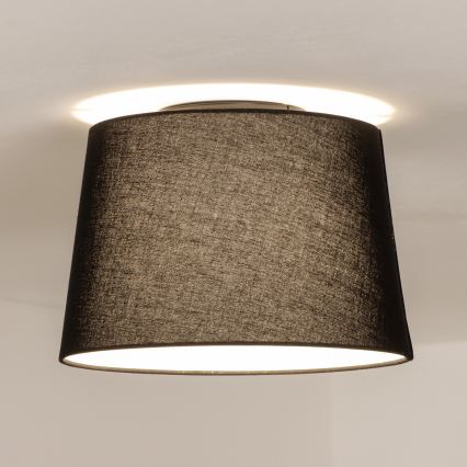 Brilagi - LED površinsko pritrjena stropna svetilka CERIA 1xE27/40W/230V premer 30 cm črna