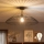 Brilagi - LED površinsko pritrjena stropna svetilka CERIA WIRE 1xE27/60W/230V, Ø 60 cm, črna