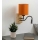 Brilagi - LED prilagodljiva stenska svetilka NUBILA WOOD 1xE27/25W/230V + LED/3W hrast/črna/oranžna
