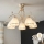 Brilagi - LED pritrjen lestenec ANTICO 5xE27/60W/230V 3000K bela patina