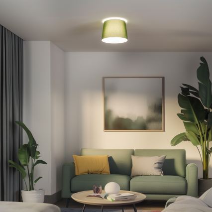 Brilagi - LED pritrjen lestenec CERIA 1xE27/40W/230V premer 30 cm zelena