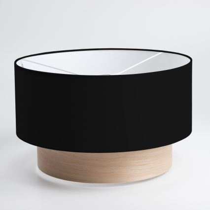 Brilagi - LED pritrjen lestenec CERIA 1xE27/40W/230V, premer 50 cm, črna/bež