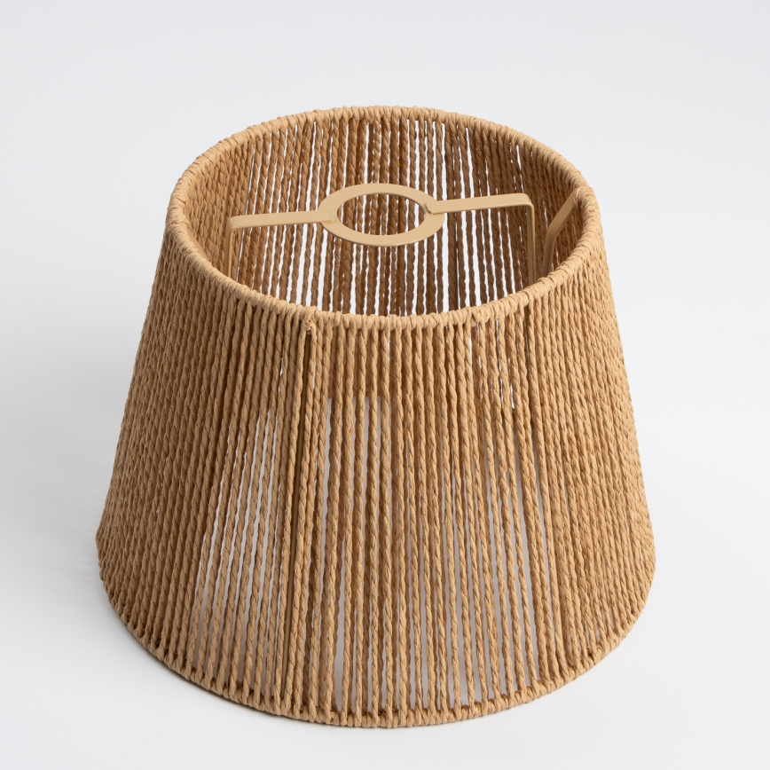 Brilagi - LED pritrjen lestenec CERIA BOHO 1xE27/40W/230V premer 28 cm rjava/hrast