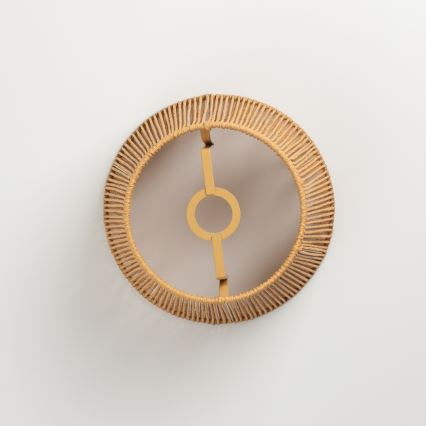 Brilagi - LED pritrjen lestenec CERIA BOHO 1xE27/40W/230V premer 28 cm rjava/hrast