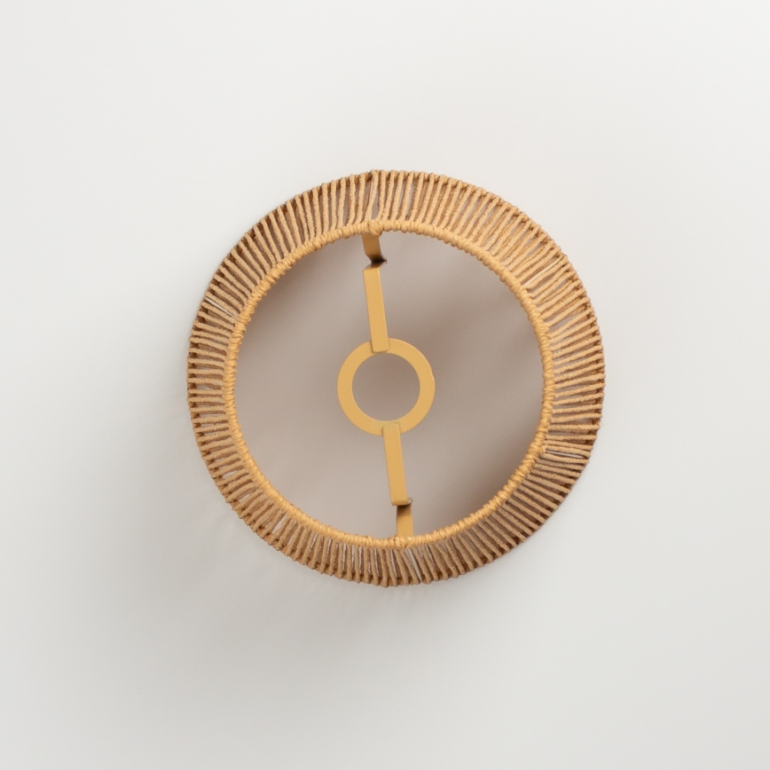 Brilagi - LED pritrjen lestenec CERIA BOHO 1xE27/40W/230V premer 28 cm rjava/hrast