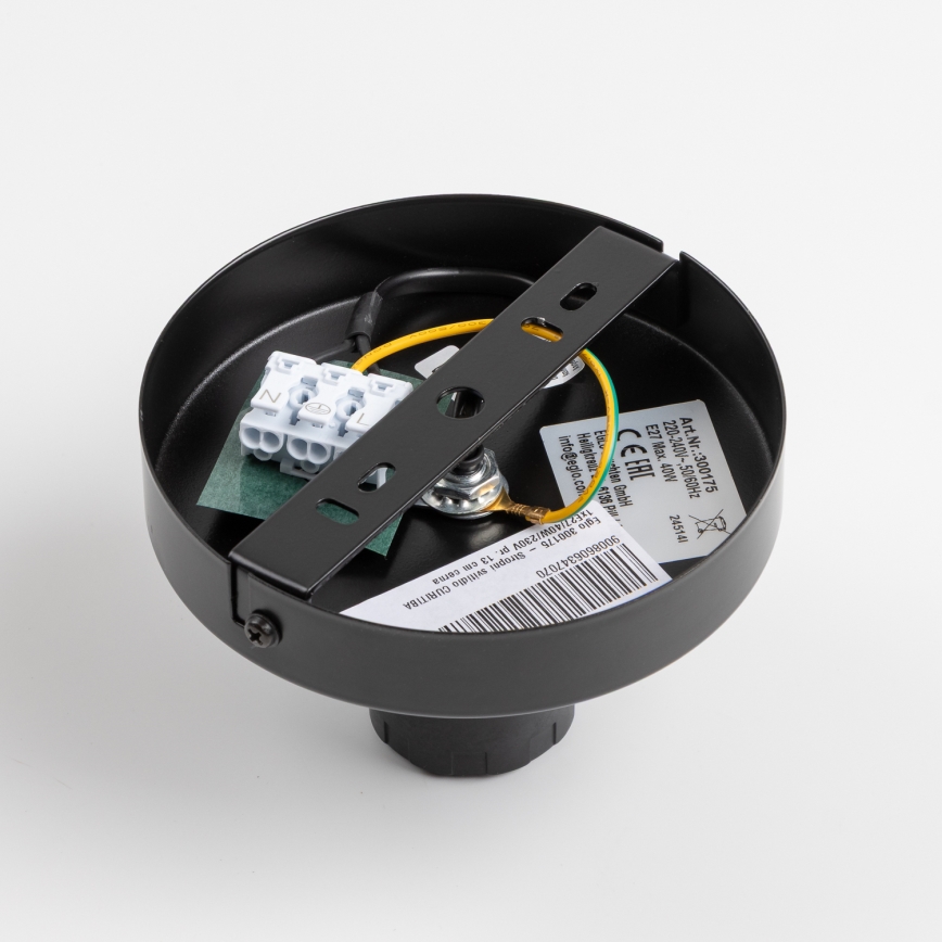 Brilagi - LED pritrjen lestenec CERIA WIRE 1xE27/40W/230V 40x56 cm bronza