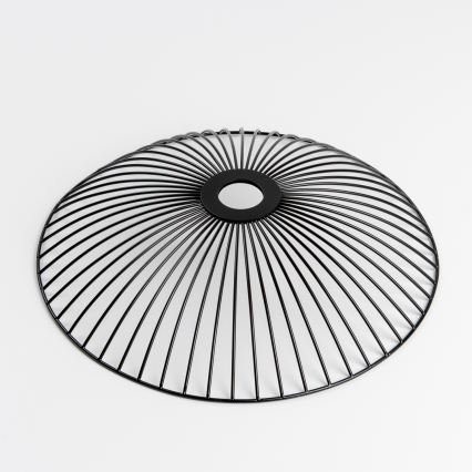 Brilagi - LED pritrjen lestenec CERIA WIRE 1xE27/40W/230V premer 38 cm črna/hrast