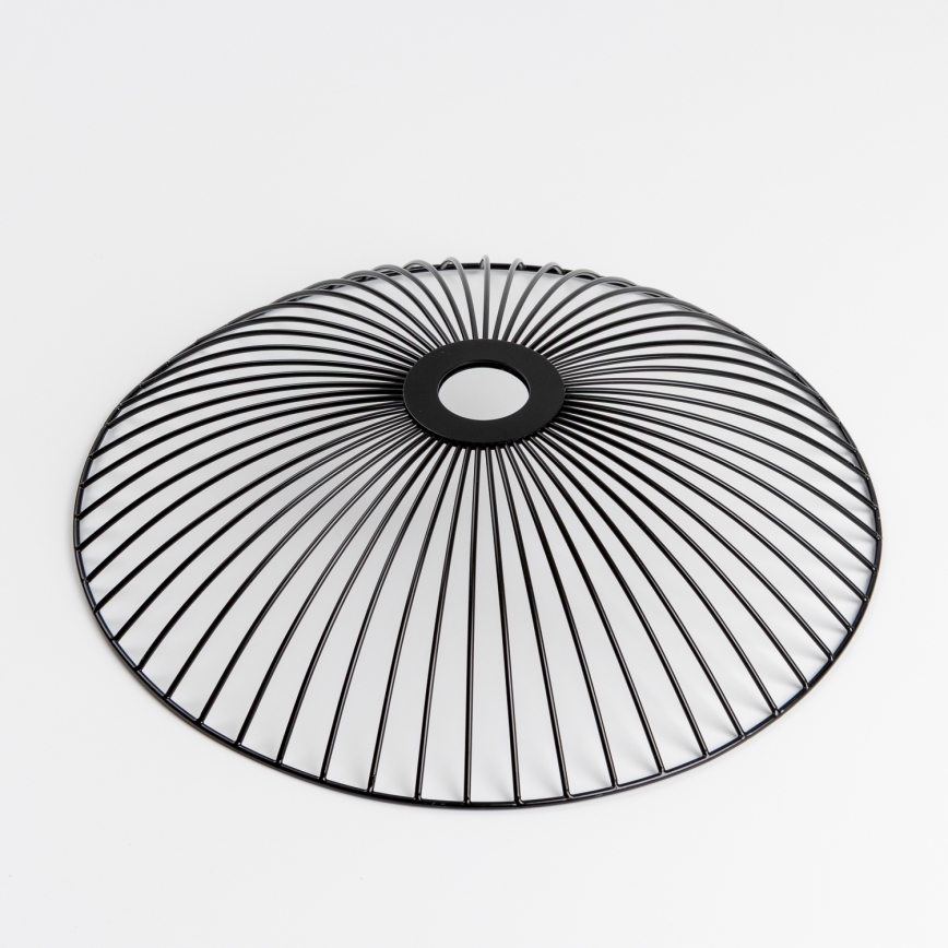 Brilagi - LED pritrjen lestenec CERIA WIRE 1xE27/40W/230V premer 38 cm črna/hrast