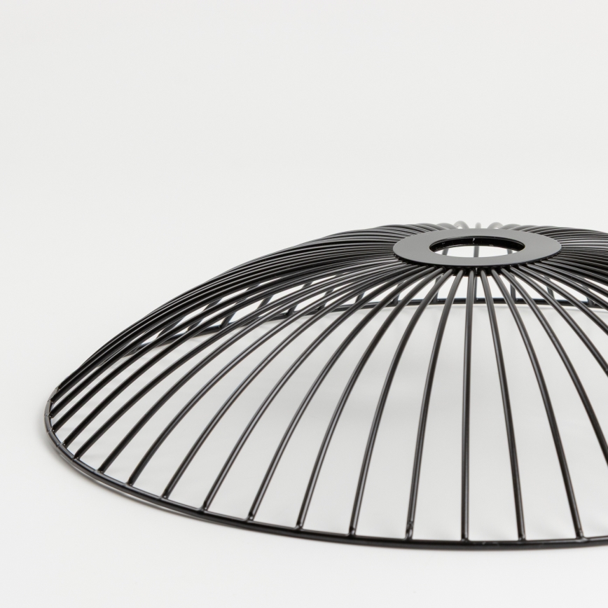 Brilagi - LED pritrjen lestenec CERIA WIRE 1xE27/40W/230V premer 38 cm črna/hrast