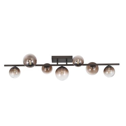 Brilagi - LED pritrjen lestenec MILLA 7xG9/3W/230V rjava/zadimljena rjava