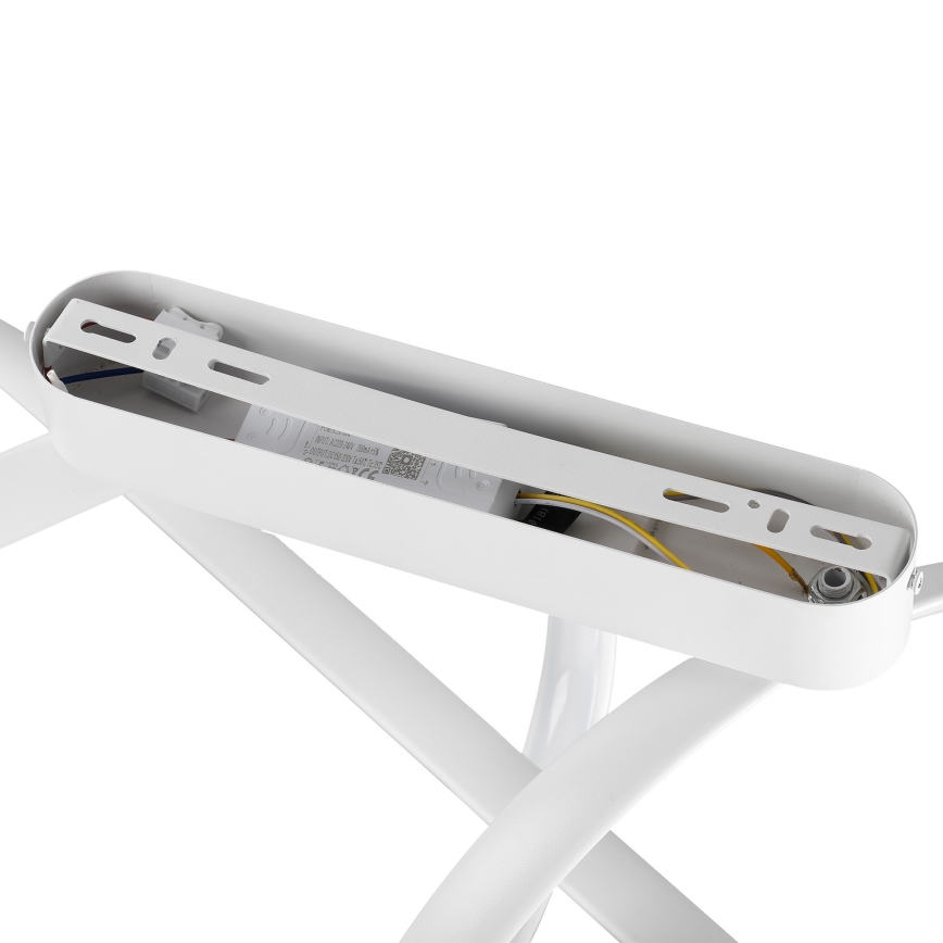 Brilagi - LED zatemljiv površinsko montiran lestenec TWISTER LED/60W/230V 3000-6000K bela + daljinski upravljalnik