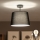 Brilagi - LED pritrjen stropni lestenec CERIA 1xE27/60W/230V, premer 30 cm, črn