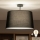 Brilagi - LED pritrjen stropni lestenec CERIA 1xE27/60W/230V, premer 45 cm, črna