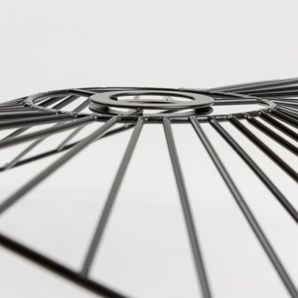 Brilagi - LED pritrjen stropni lestenec CERIA WIRE 1xE27/40W/230V 40x56 cm črna/hrast