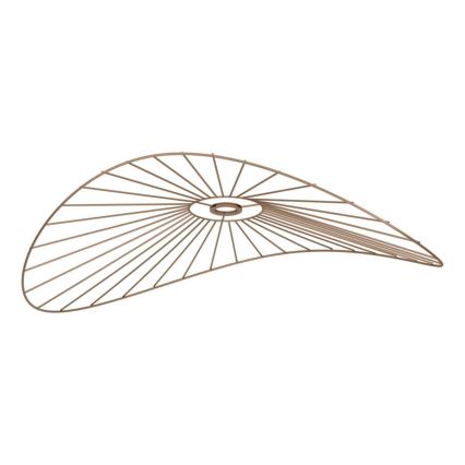 Brilagi - LED pritrjen stropni lestenec CERIA WIRE 1xE27/40W/230V 60x80 cm bronast