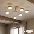 Brilagi - LED pritrjen stropni lestenec MONO 6xGX53/12W/230V bež