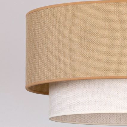Brilagi - LED pritrjena stropna svetilka BOHO ECO 1xE27/10W/230V, premer 40 cm, bež/kremna