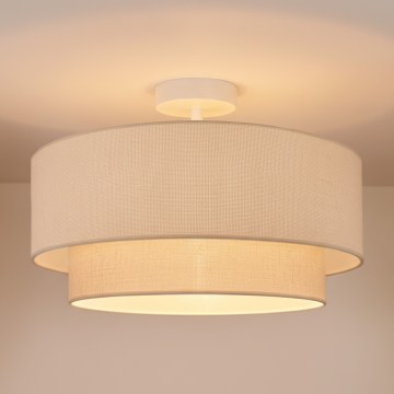 Brilagi - LED pritrjena stropna svetilka BOHO ECO 1xE27/10W/230V, premer 40 cm, kremna