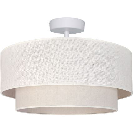 Brilagi - LED pritrjena stropna svetilka BOHO ECO 1xE27/10W/230V, premer 40 cm, kremna