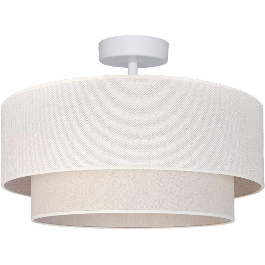 Brilagi - LED pritrjena stropna svetilka BOHO ECO 1xE27/10W/230V, premer 40 cm, kremna