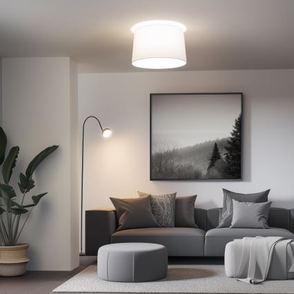 Brilagi - LED pritrjena stropna svetilka CERIA 1xE27/40W/230V, premer 45 cm, bela