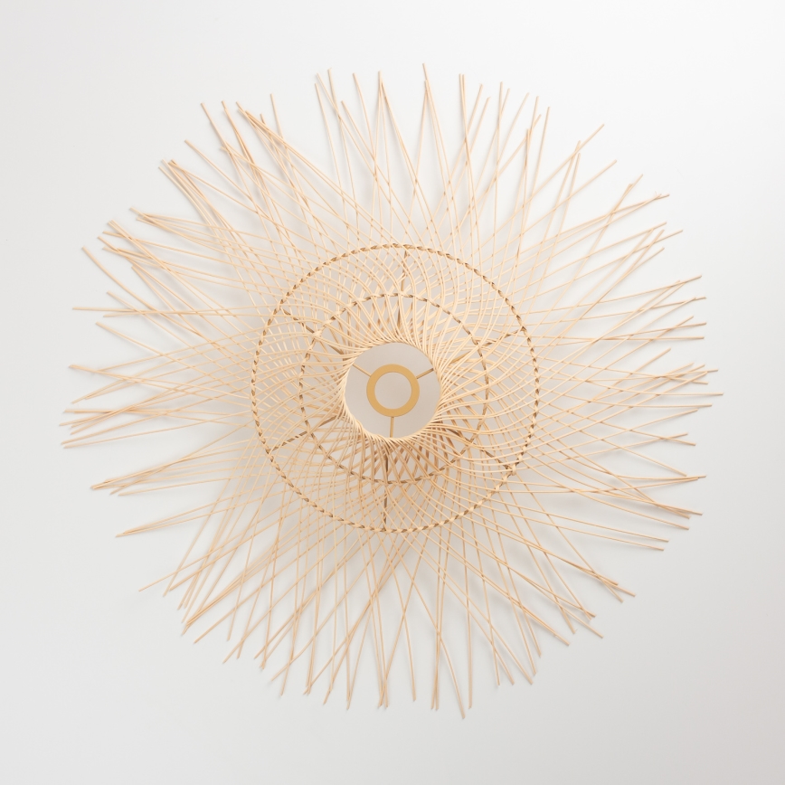 Brilagi - LED pritrjena stropna svetilka CERIA BOHO 1xE27/40W/230V, premer 100 cm, bambus