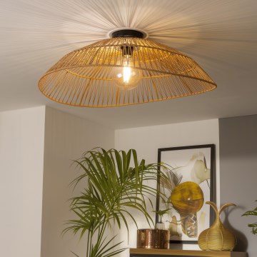 Brilagi - LED pritrjena stropna svetilka CERIA BOHO 1xE27/40W/230V premer 70 cm rjava