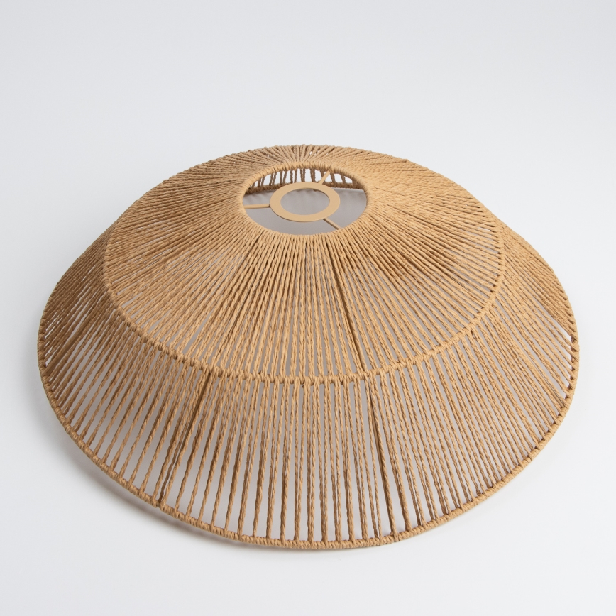Brilagi - LED pritrjena stropna svetilka CERIA BOHO 1xE27/60W/230V premer 50 cm črna/rjava